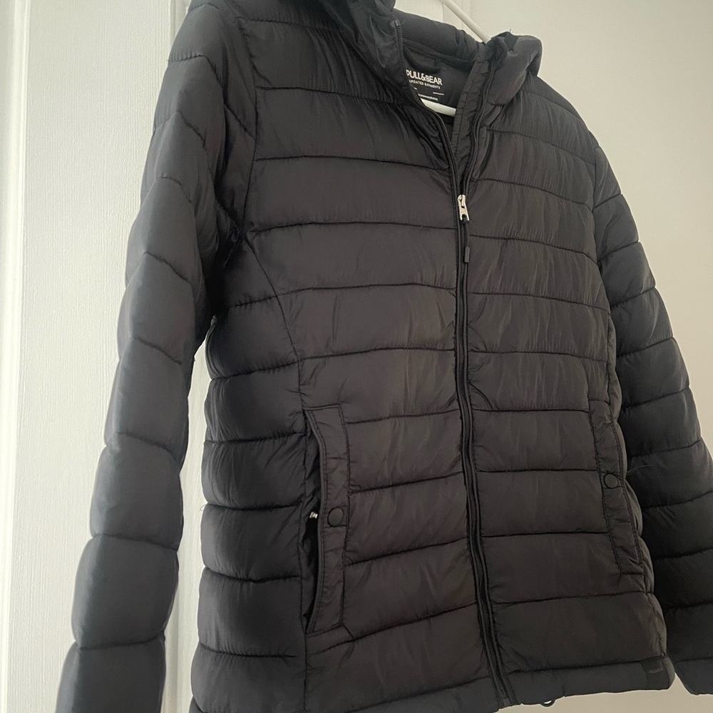 Pull And Bear Lightweight Puffer Jacket - image 3